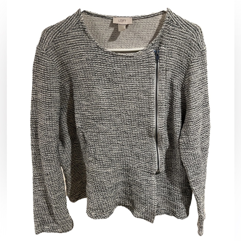 LOFT long sleeve zipper jacket